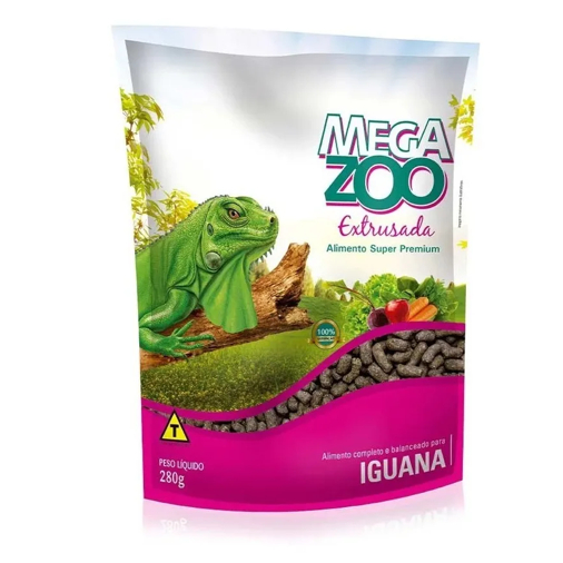Racao Megazoo Extrusada Iguana 280g