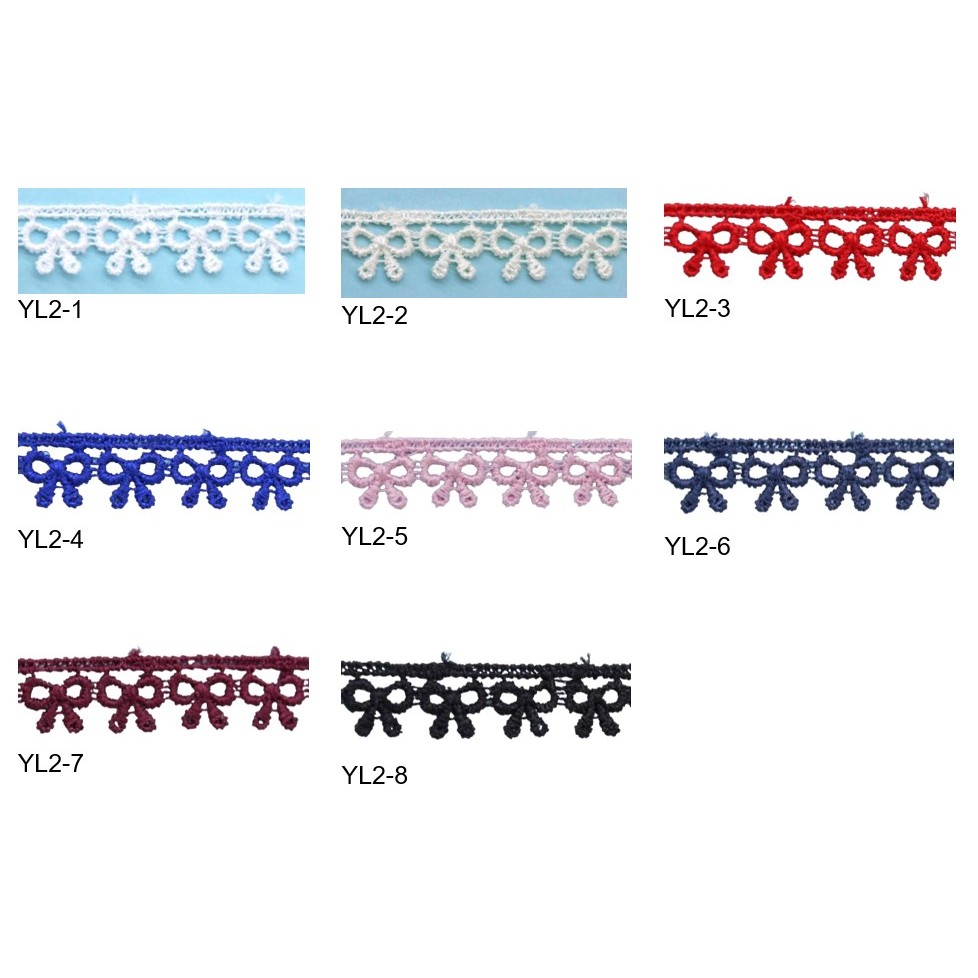 Renda De Guipir Yl2, C/13,70 Mt, Cor: Diversas Cores