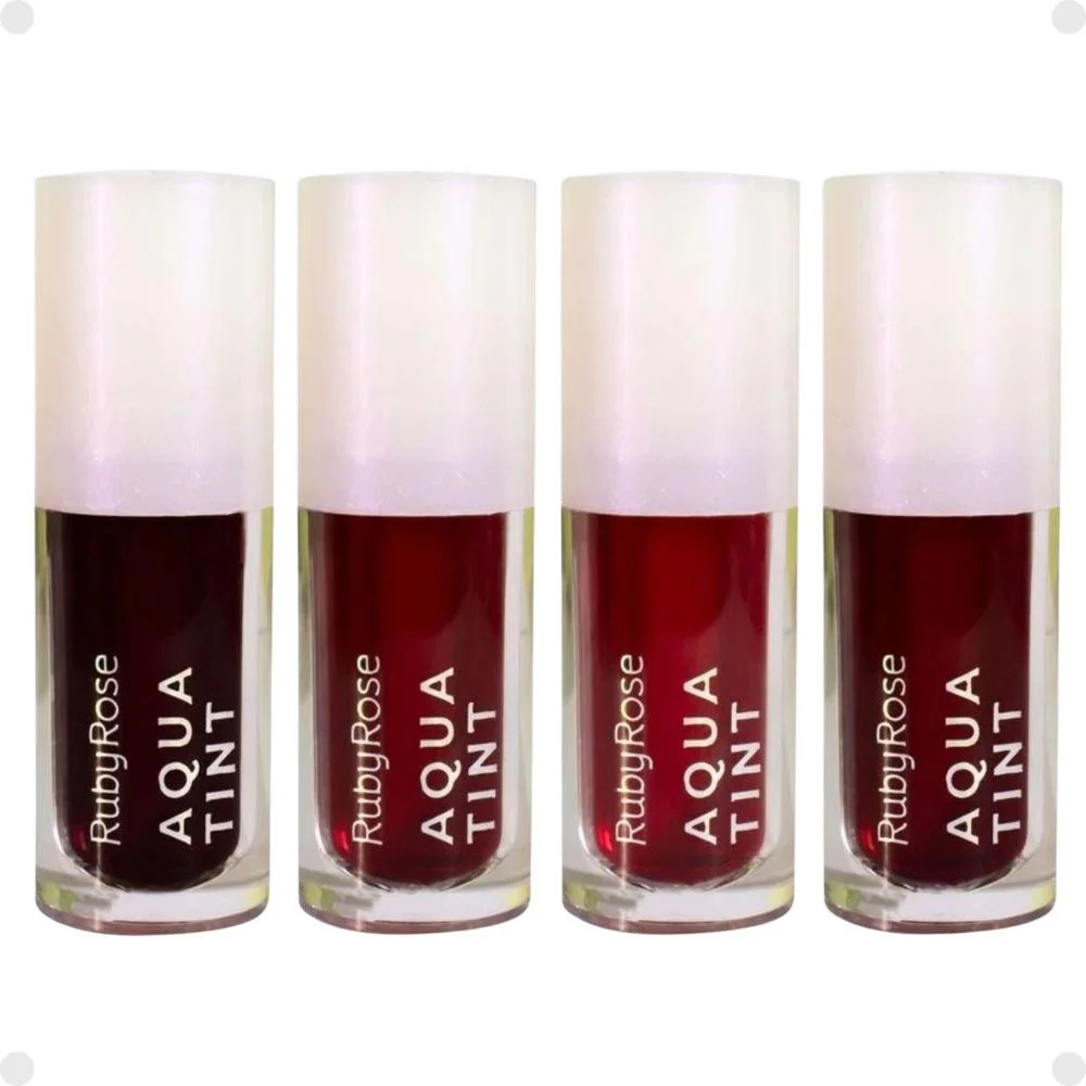 Aqua Tint Lábial Hidratante Ruby Rose 5ml HB547 - Escolha Sua Cor