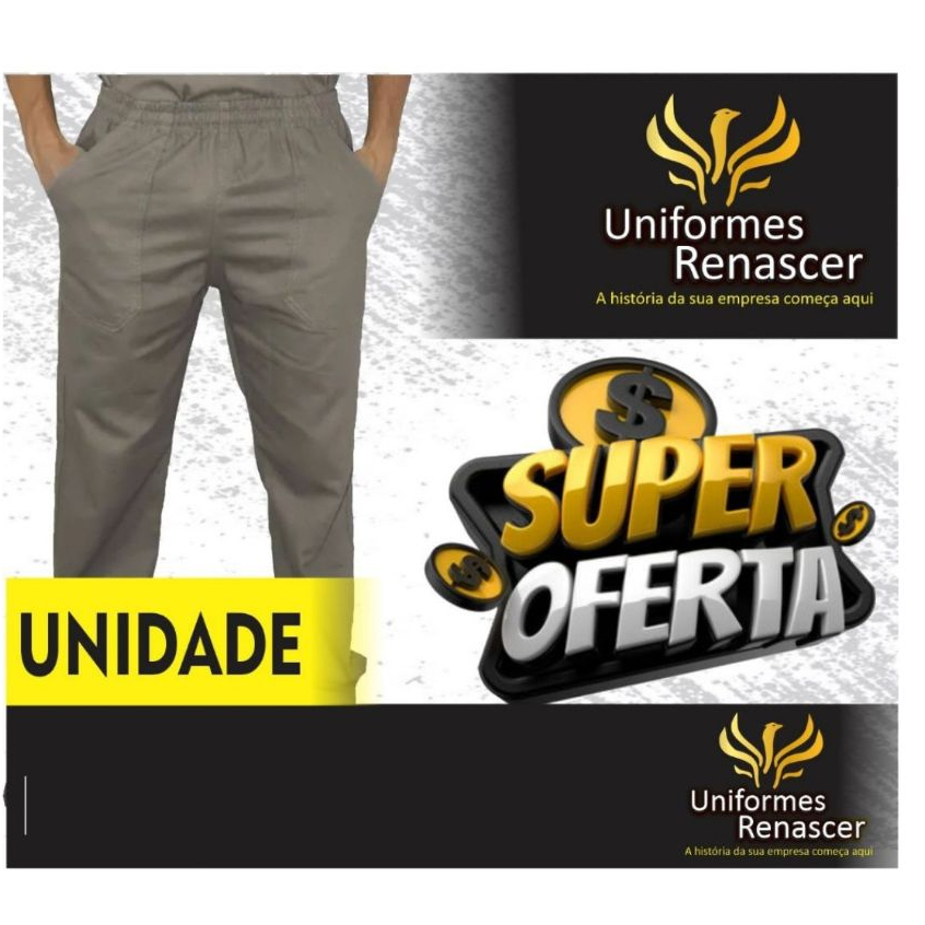 CALÇA DE BRIM PARA TRABALHO  ALTAMENTE REFORÇADA | PRODUTO EM UNIDADE