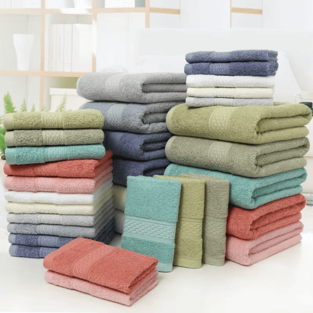 Toalha Banho Grande Leve 120x60cm Banhão 100% Algodão Confortável Toalhas