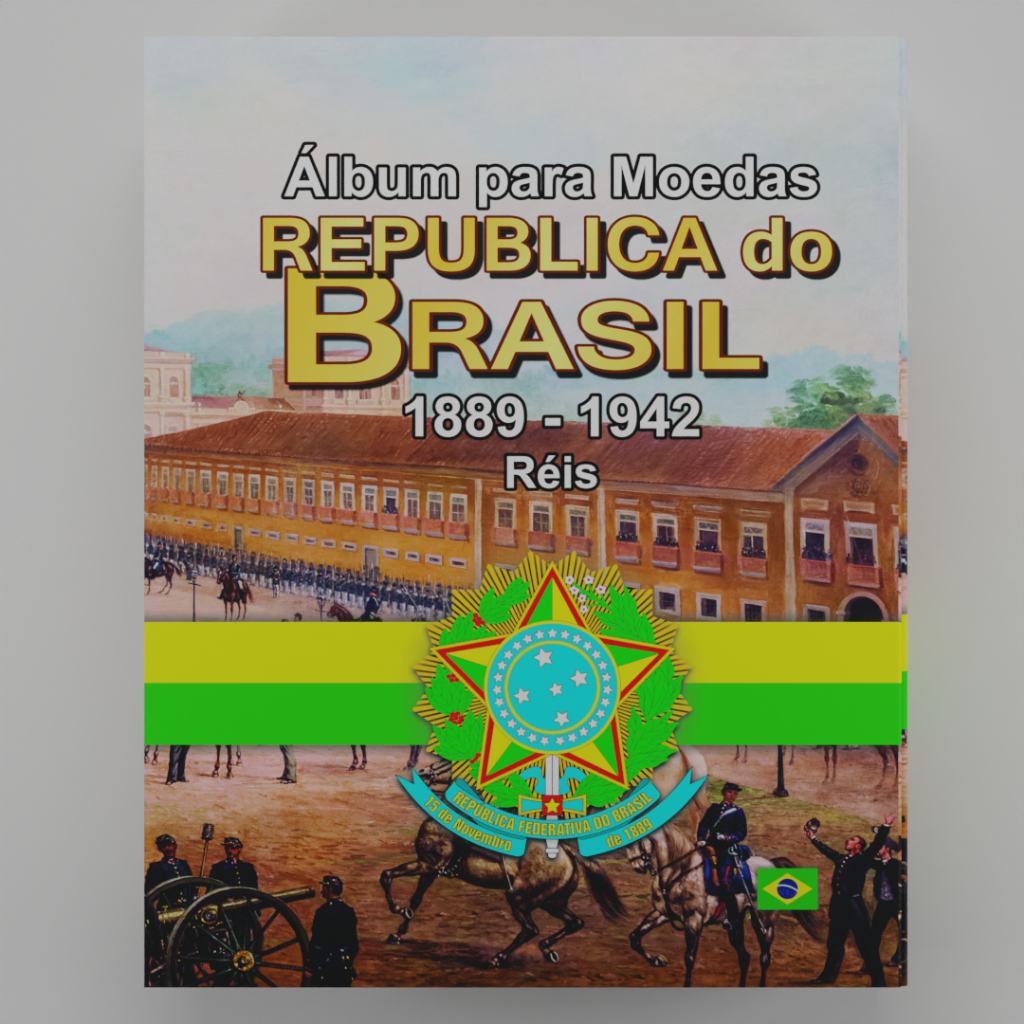 Album Para Moedas do Brasil Republica - organizer