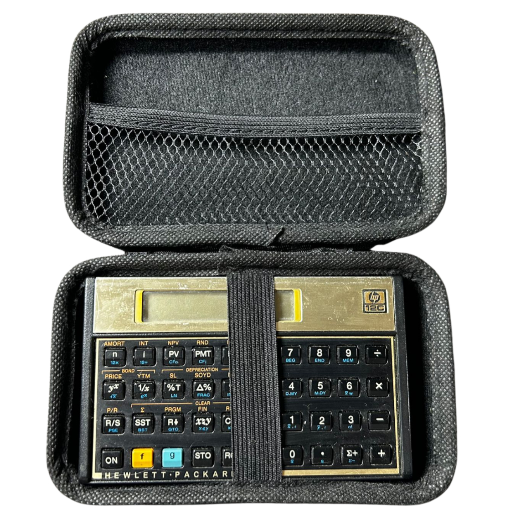 Capinha Case Estojo para Calculadora  HP 12c 15c – Proteção e Organização