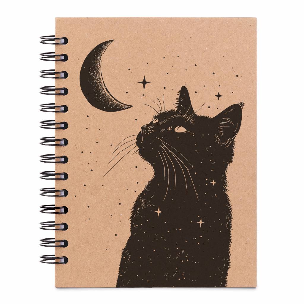 Caderno Sketchbook Capa Dura para Desenho e Aquarela Folhas de 90g, 180g, 240g - Luar