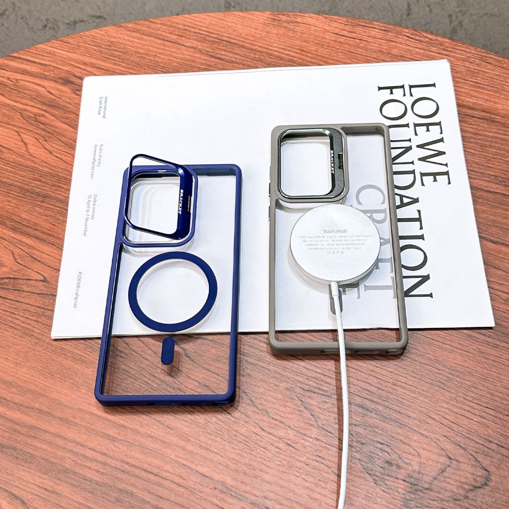 Capa para S23 / S24 / S25  S26 com MagSafe de Lente da Câmera
