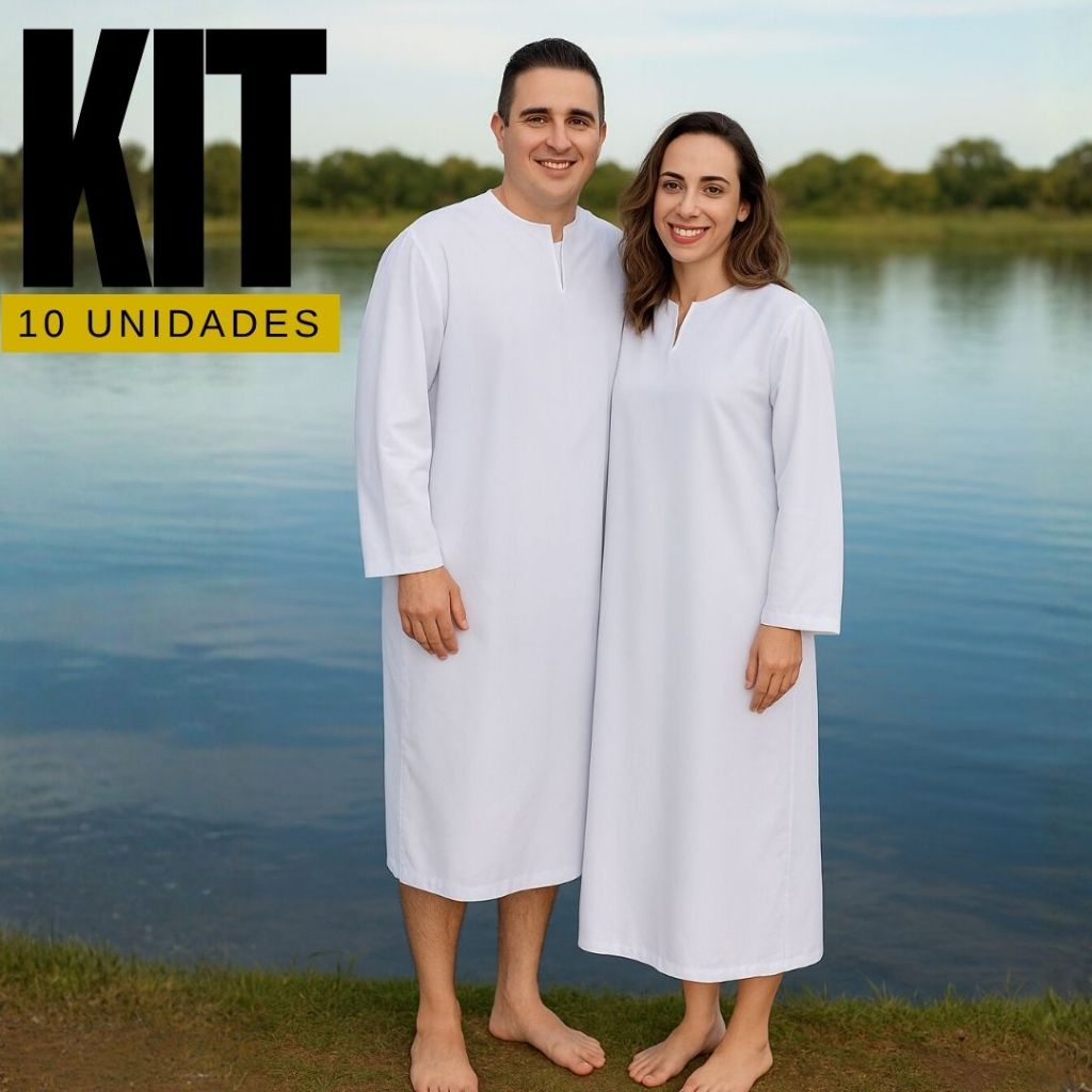 Beca de Batismo Kit 10 unidades