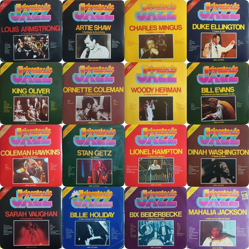 LP: GIGANTES DO JAZZ- JAZZ MASTERS - CAPITOL JAZZ  Discografia [Venda Por Unidade ou Lote]
