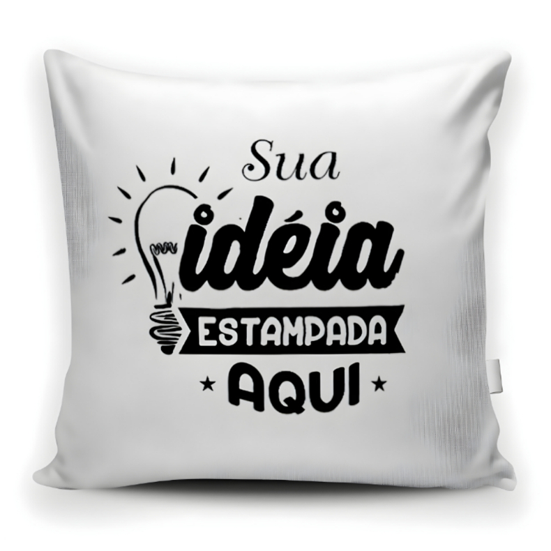 Almofadas Decorativa Sua Arte Aqui