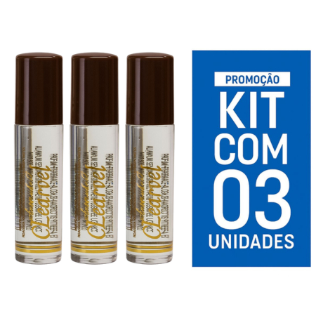 KIT COM 3 MANTEIGA DE CACAU LIQUIDA