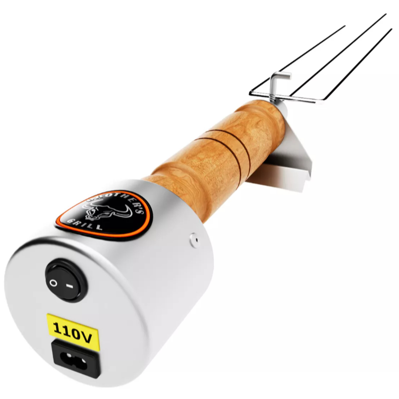 Melhor Espeto Giratório Elétrica Brothers Grill Linha Premium Linha Churrasco