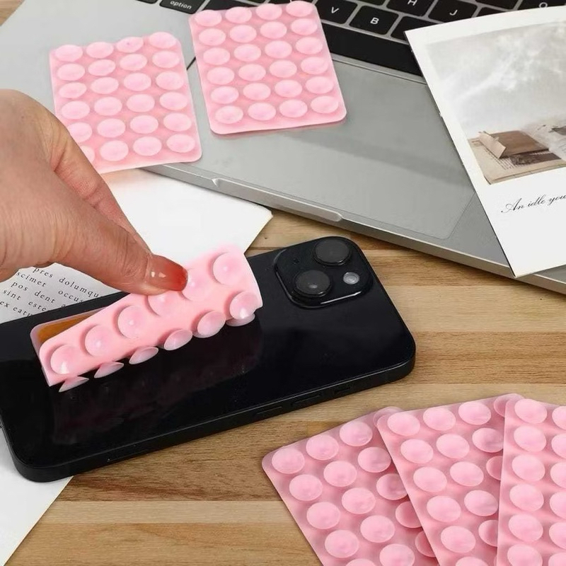📌 Ventosa Dupla Face Para Celular – Fixação Segura e Reutilizável