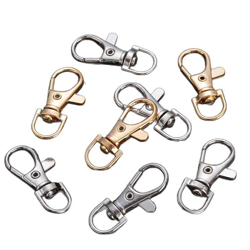 Fechos Mosquetão 32mm - 10 ou 20 Unidades para Uso Variado