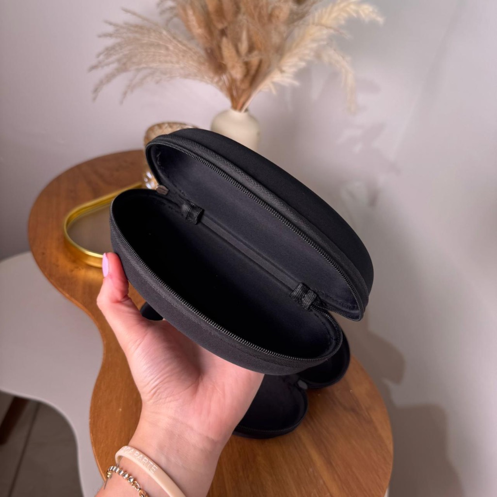 Kit C/30 Estojo para Óculos de Sol com Flanela Porta Óculos Case com Zíper de Óculos de Corrida