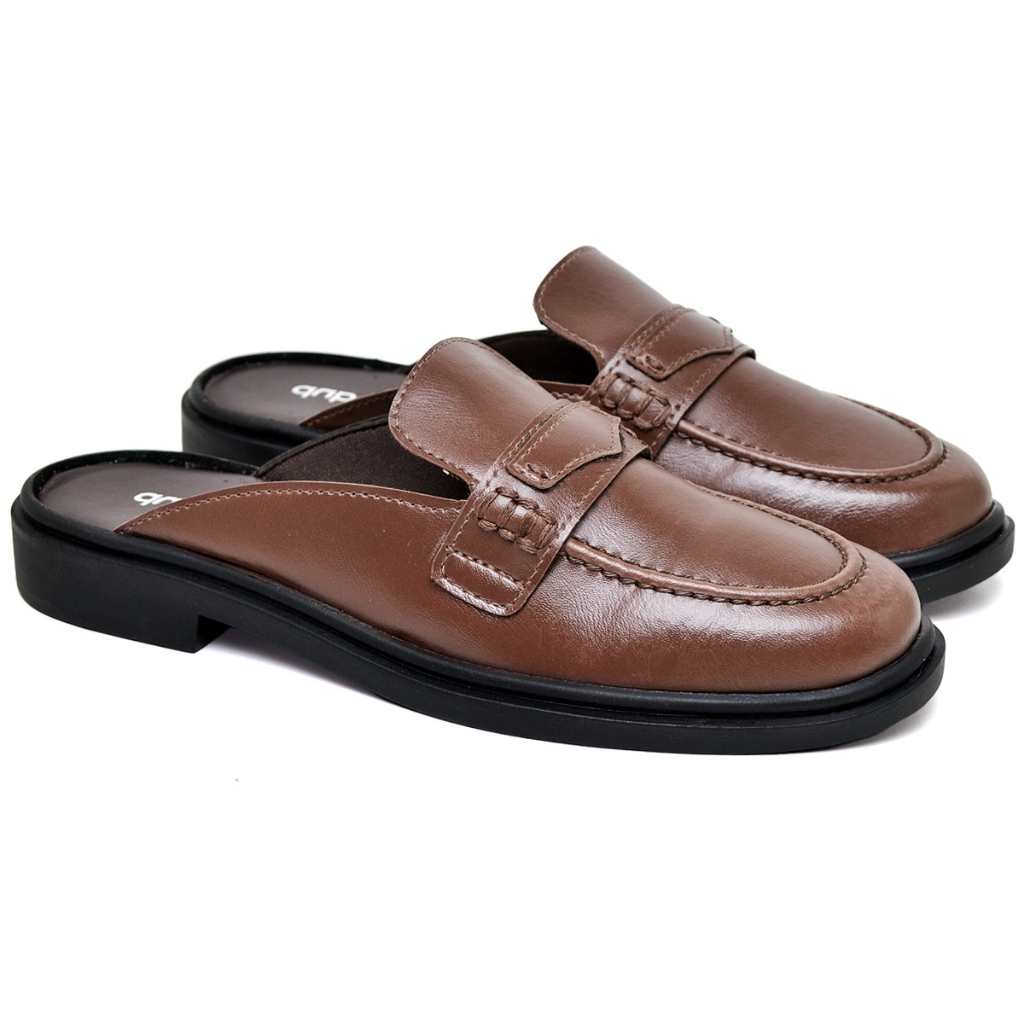 Sapato Mule Mocassim Feminino Marrom CLOE Dubuy 1420DB