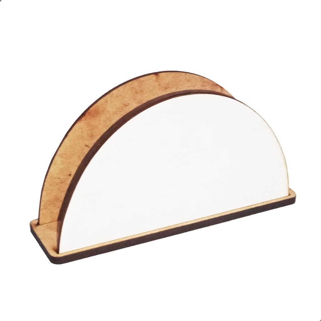 Kit com 10 20 ou 30 Porta Guardanapos MDF Cru para Mesa Posta Festa Eventos Artesanato e Personalização