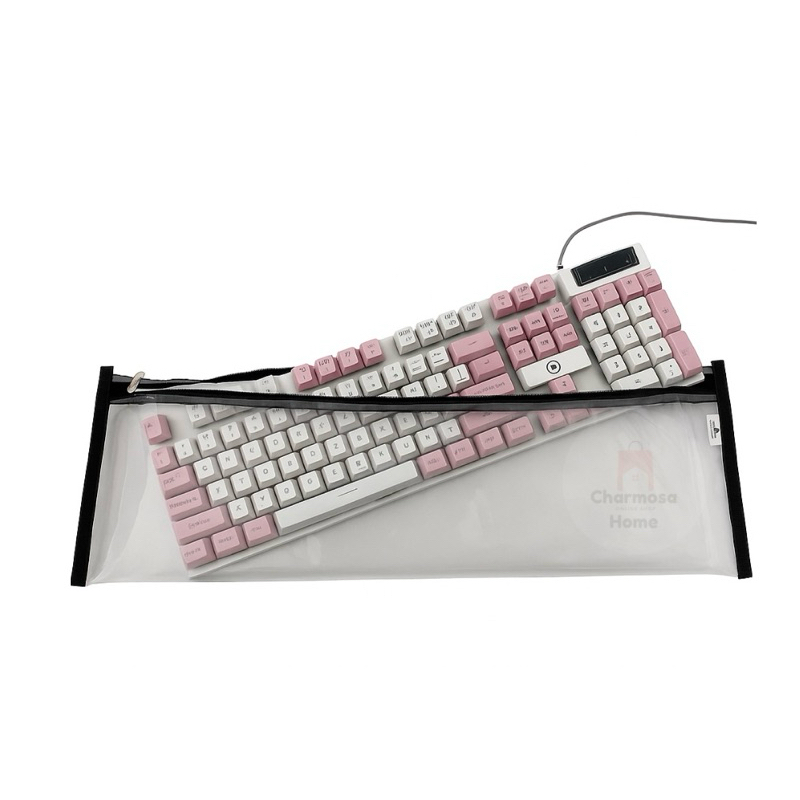 Capa plástica transparente de proteção para teclado PC