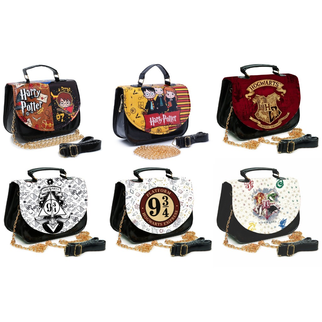 Bolsinha Luxo Maleta do Harry Potter / Escolha sua Estampa: