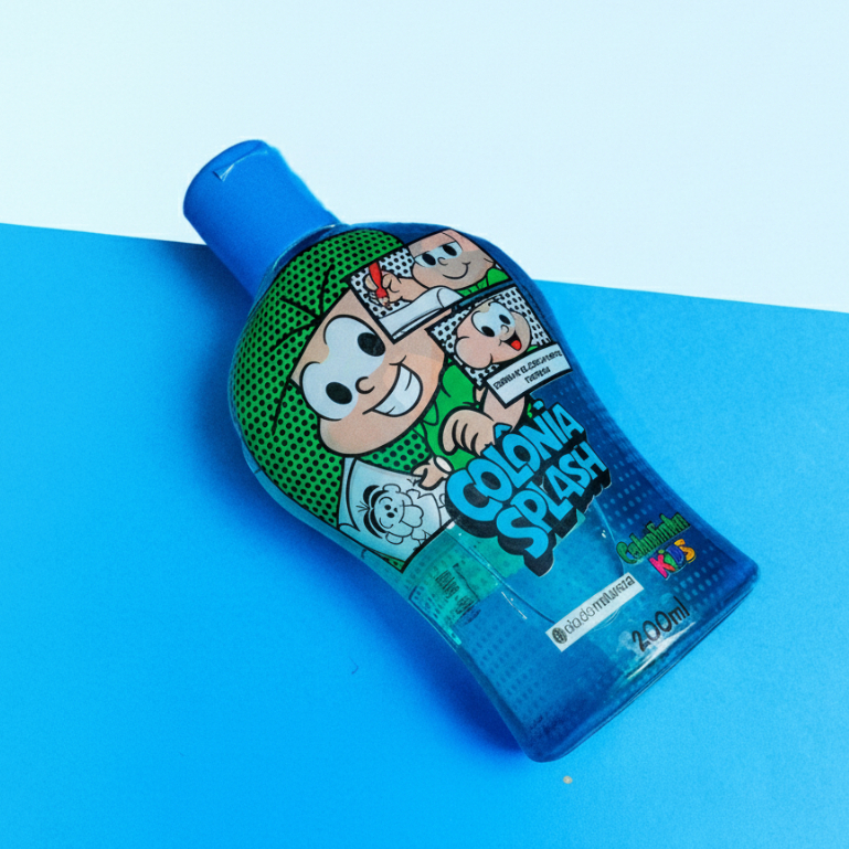 Cia da Natureza Cebolinha Kids Colônia Splash Infantil 200g
