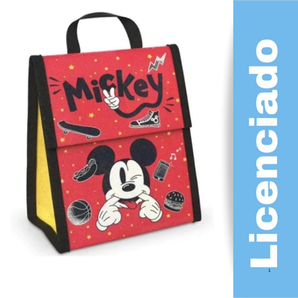 Bolsa Térmica Infantil - Laminação Dupla - Oficial Disney