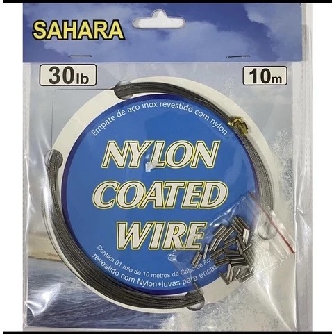 Empate Aço Inox Revestido com Nylon em 10m