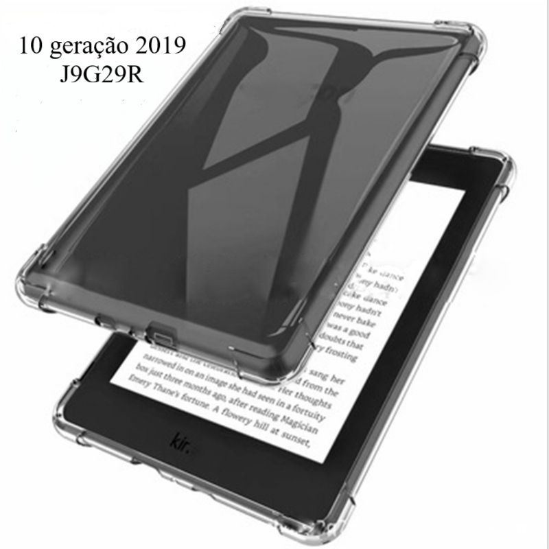 Capa transparente para kindle 10 geração 2019 6 polegadas J9G29R