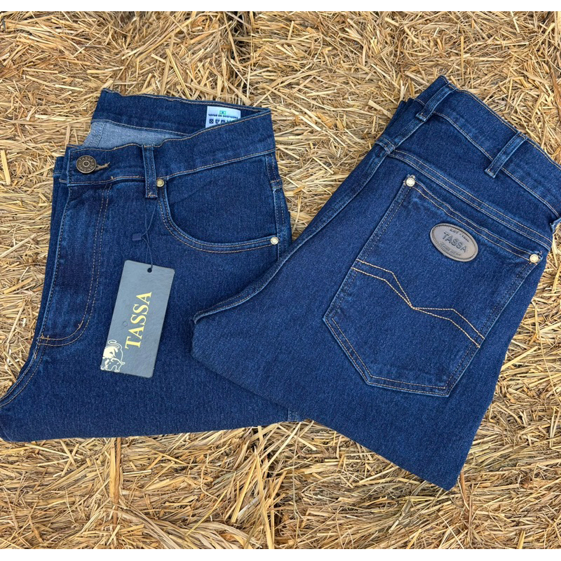CALÇA JEANS MASCULINA MODA COUNTRY COWBOY RODEIO PEÃO  TASSA