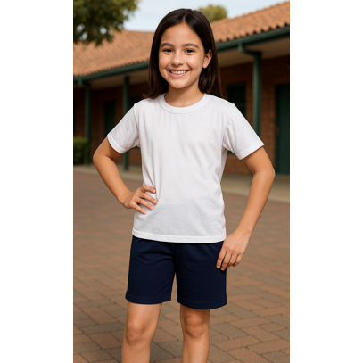 Bermuda Ciclista Infantil do 4 ao 16 Ótima Qualidade Shorts Feminina Lisa Ciclista Suplex Escolar