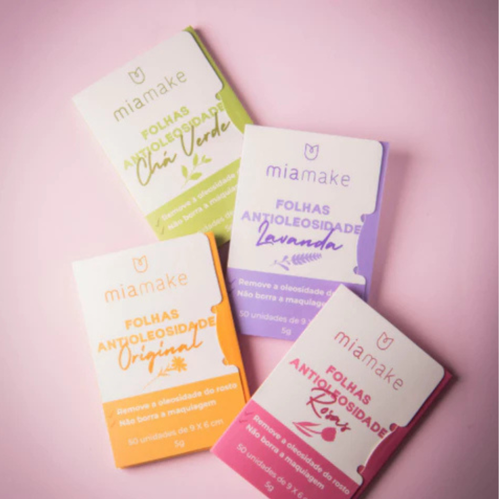 Folhas Antioleosidade - Mia Make