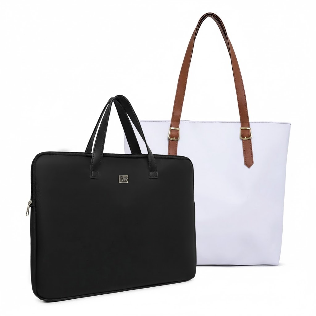 Kit Bolsa Sacola + Pasta Notebook 14 a 17 Polegada MS/MARQUES SILVEIRA ENVIO IMEDIATO PRONTA ENTREGA