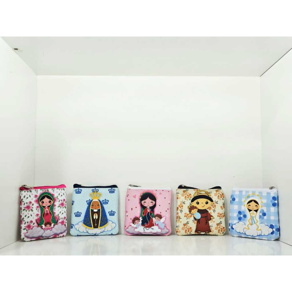 Kit com 03 Porta terços Santinhos