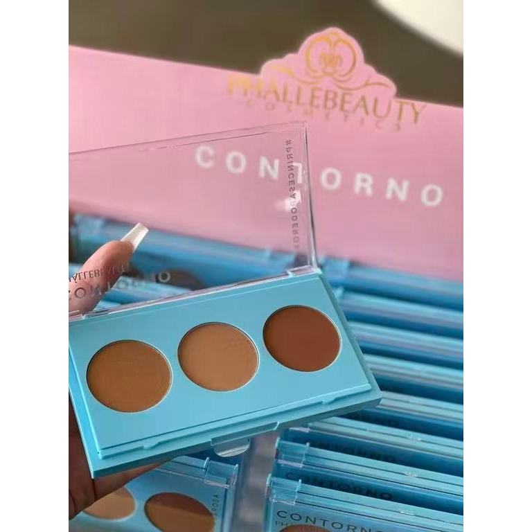 Paleta de Contorno 3 CORES PhálleBeauty  PH0320