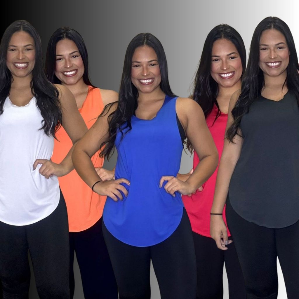 Kit 2 camisetas fitness - básica - tapa bumbum - academia - crossfit camisa feminina proteção uv 50+