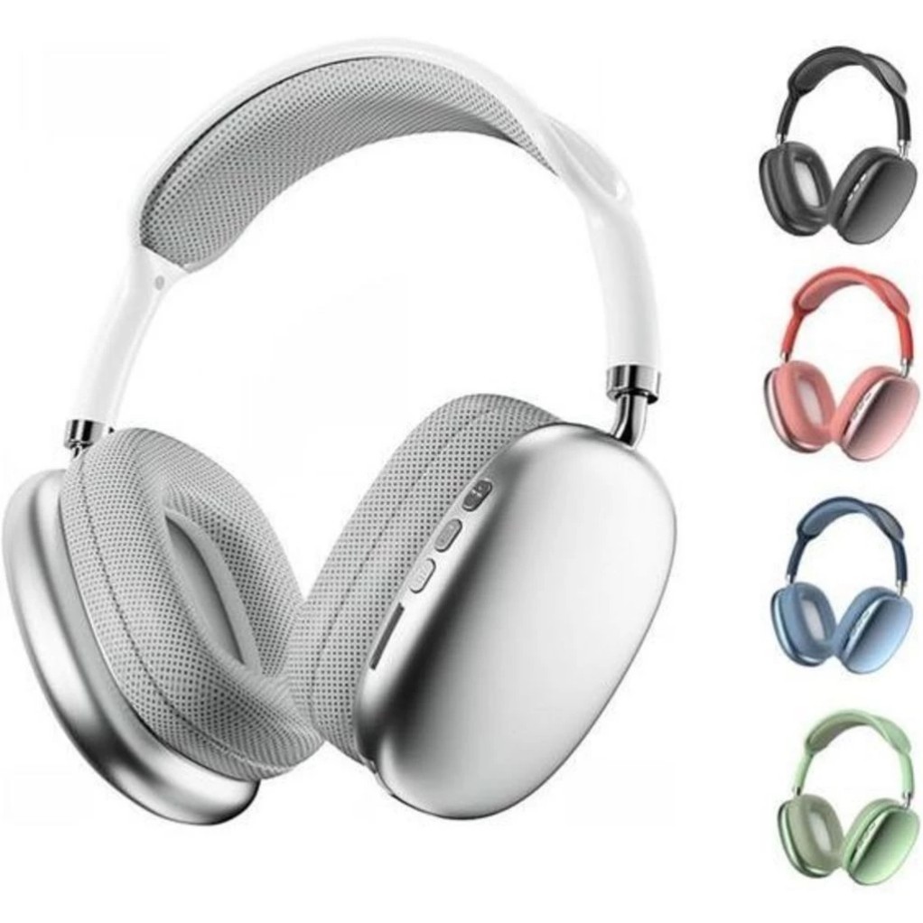 Fones de ouvido Bluetooth sem fio Air P9 Macaron