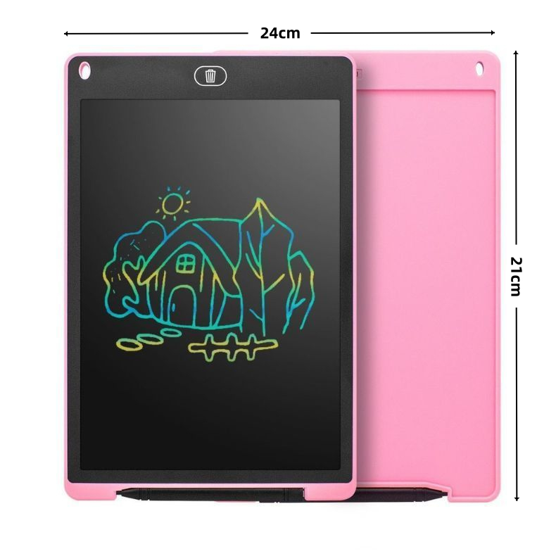 Kit 5-10-15-20 Lousa Magica LCD 8.5 Tablet Digital Cor, para crianças desenhar/pintar/escrever