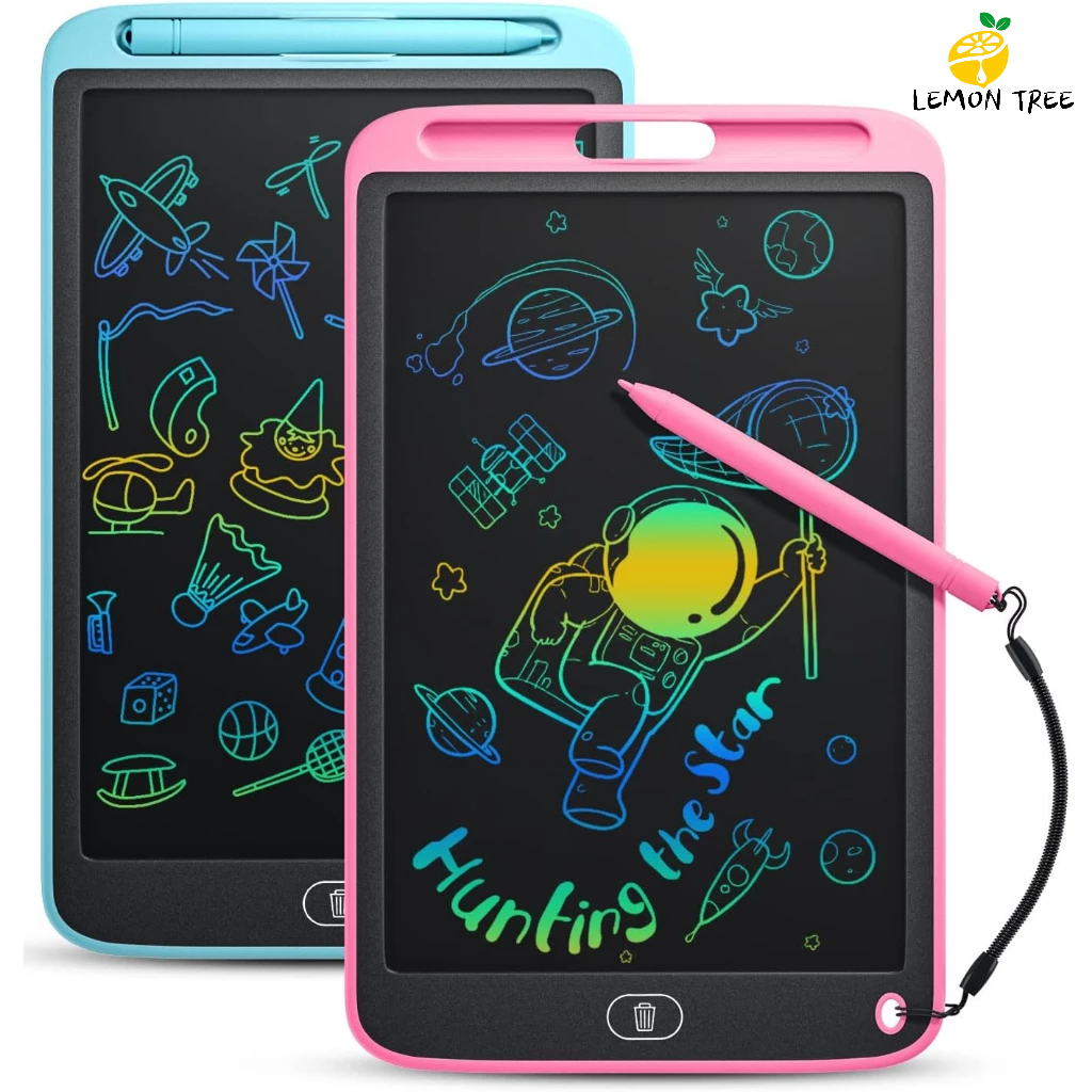 Lousas Mágicas LCD 6.5'' Tablet Infantil Desenhar e Escrever Brinquedo Educativo Didático Crianças