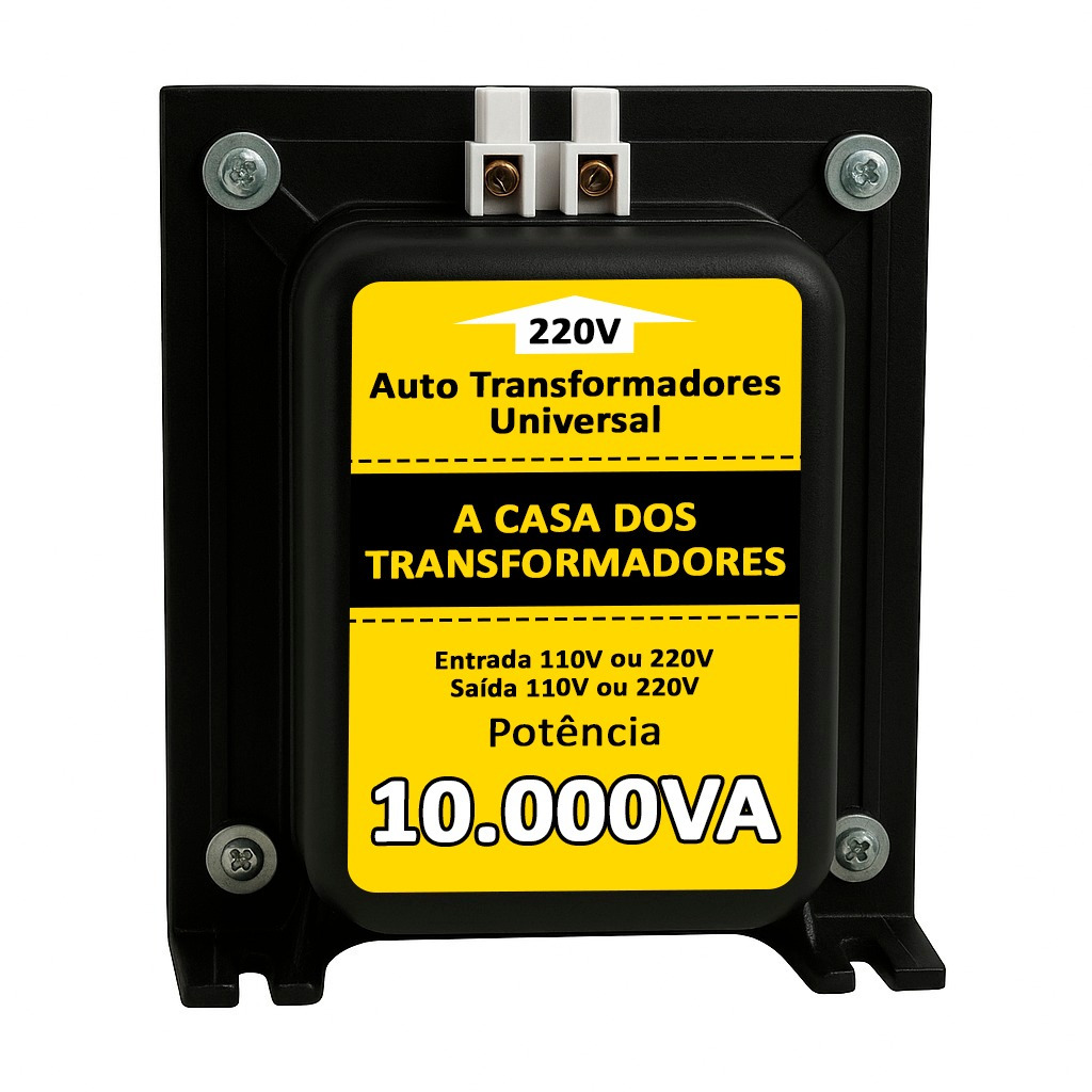 Auto Transformador 10.000 VA SINDAL para Ar condicionado ate 18000Btus 110 220v 110v A Casa das Fontes
