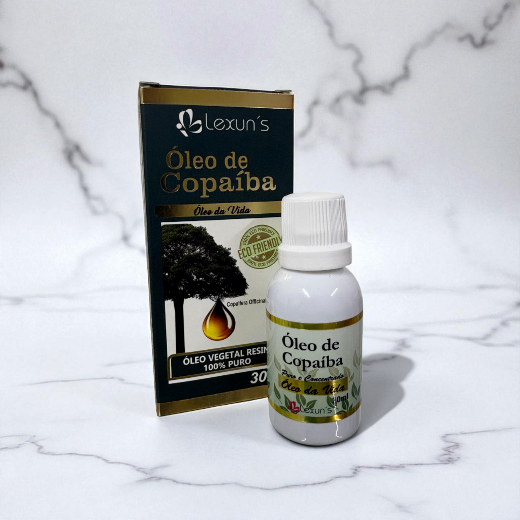 Óleo de Copaíba Vegetal 100% Puro 30ml