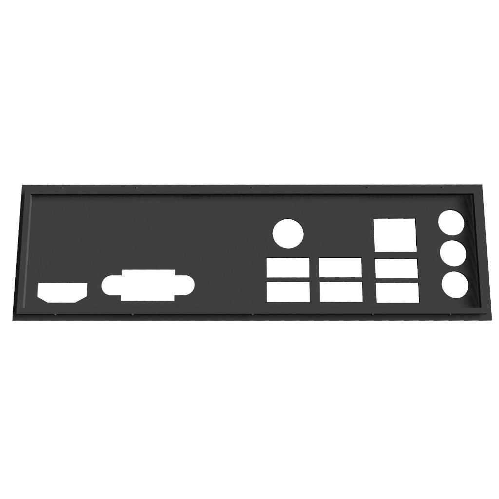 Espelho Tampa Para Placa-mãe Msi Ms-7e05 Pro H510m-b