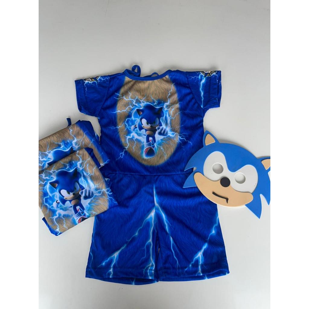 fantasia infantil sonic 💙🌀⚡️
