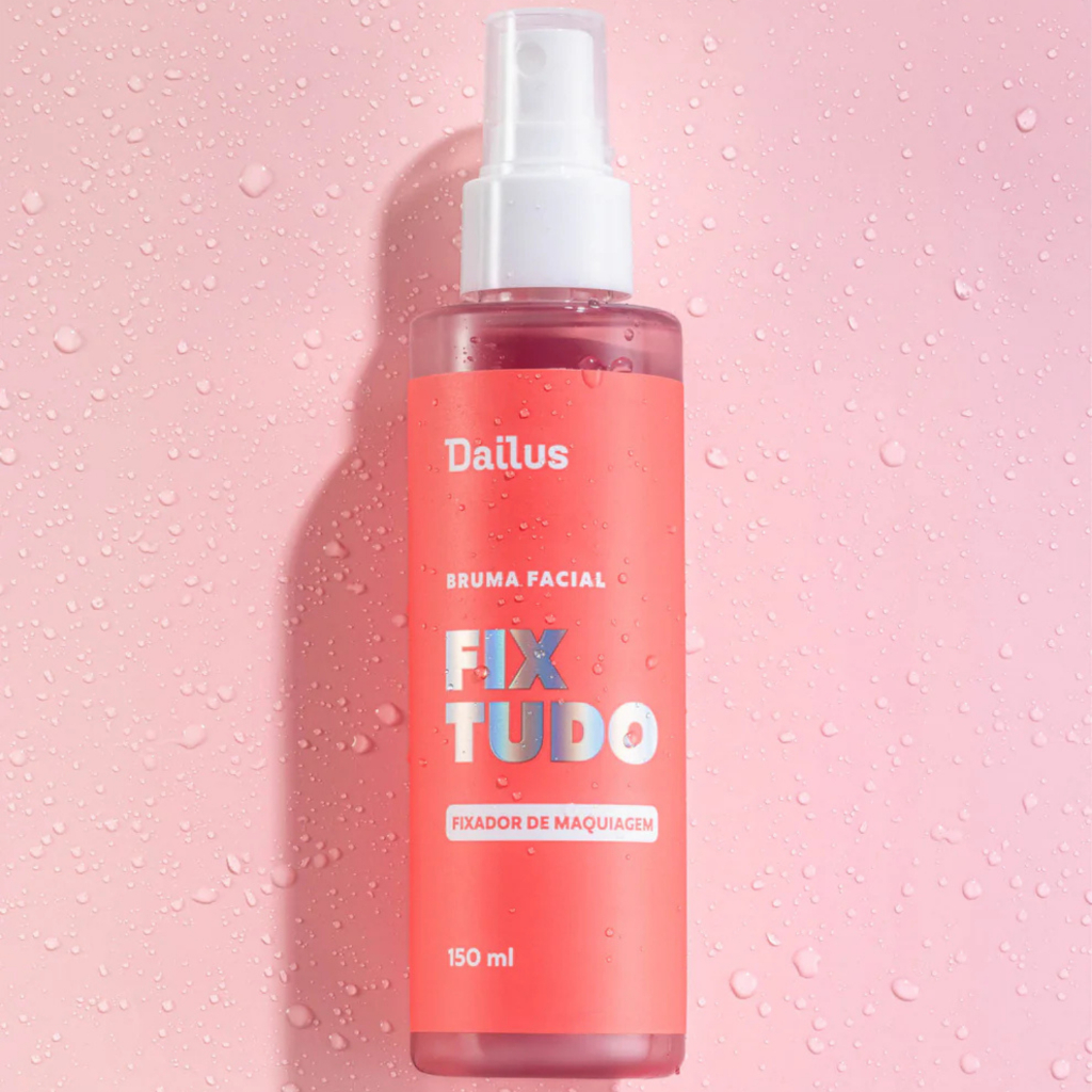 Bruma Facial Fix Tudo Dailus | Hidrata, Refresca e Prolonga a Duração da Maquiagem