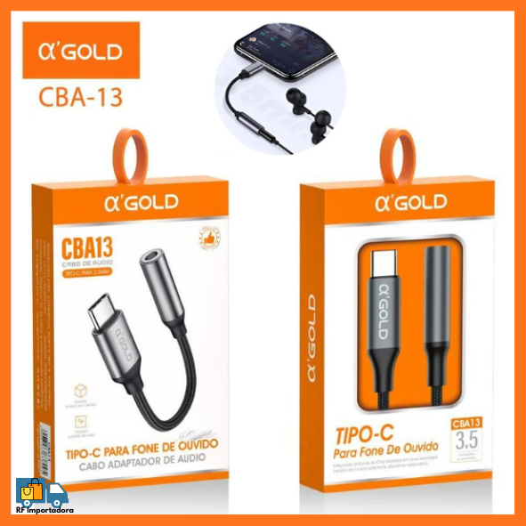 Cabo Adaptador De Fone De Ouvido Tipo-C/iPhone Para P2 P3 3.5mm Para Xiaomi, Samsung, Motorola, iPhone