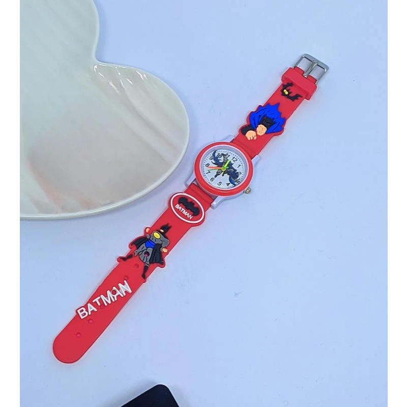 Relógio de Quartzo para Crianças Estudantes de Plástico  Desenho Animado