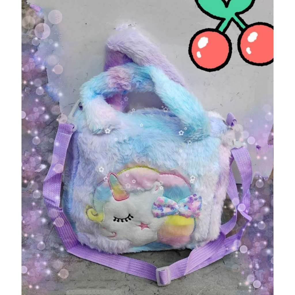 Bolsa Térmica Infantil lancheira Escolar Creche De Unicórnio