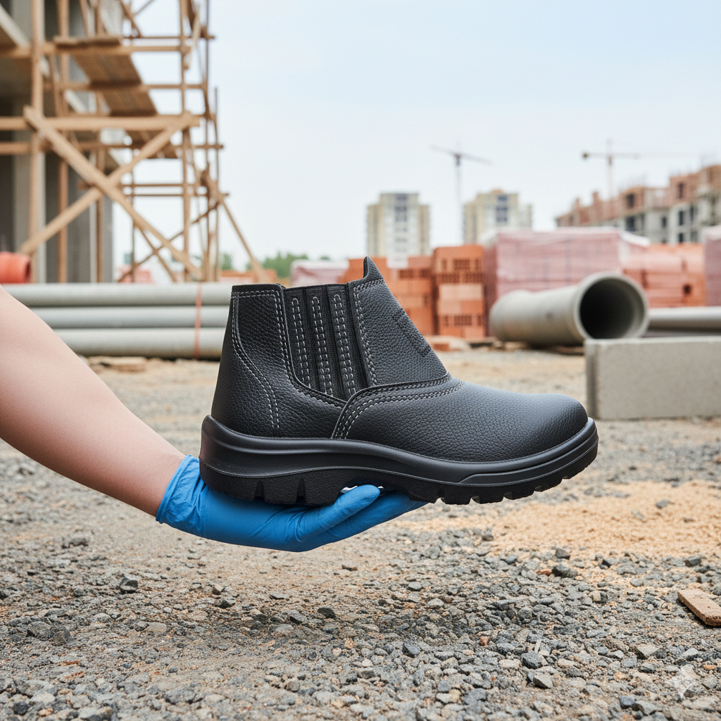 BOTA BOTINA SEGURANÇA COURO CA 17137 UNISEX