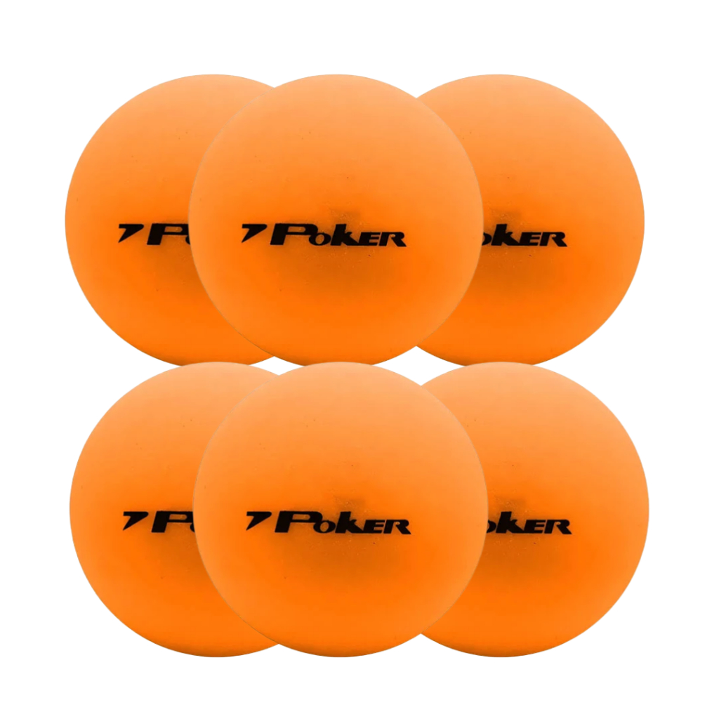 Kit c/6 Bolinha Tênis de Mesa ABS 40MM - Ping Pong Recreativa