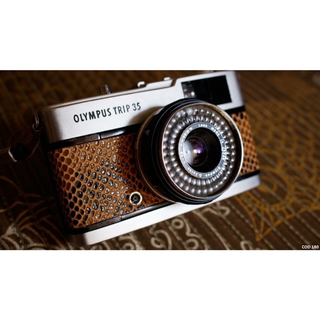 Olympus Trip 35 Revisada + Customizada + Garantia 📸✨