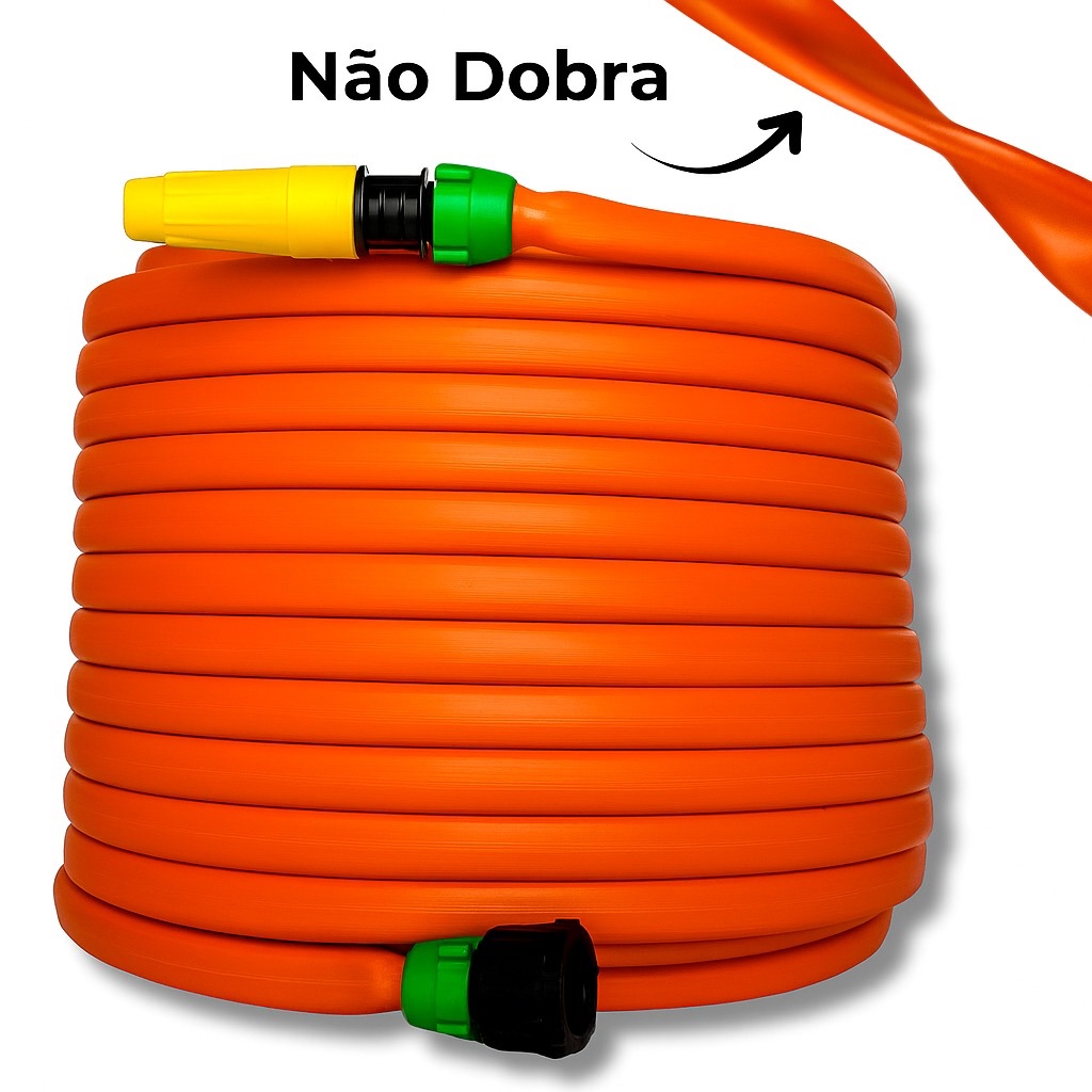 Mangueira de Jardim 10 a 50 Metros Anti-Torção e Anti-Dobras