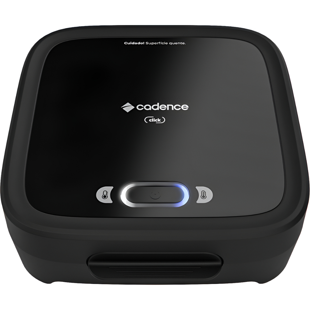Sanduicheira Elétrica Cadence San400 Potência De 750w Preto - 220v