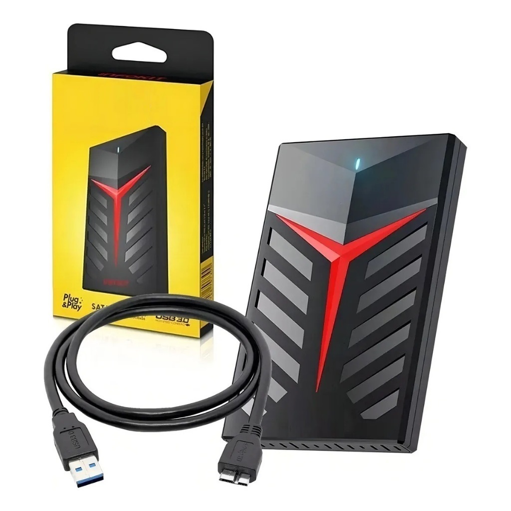 HD Externo 500Gb Portátil  Pc Games Ps3/Ps4 Xbox /XboxS e PS5 Armazenamento/ Cor Preto