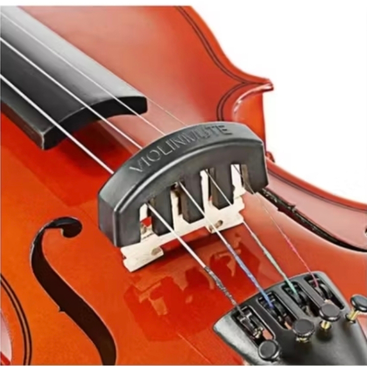 Surdina de Estudos para Violino Feita em Borracha - Abafador de Som